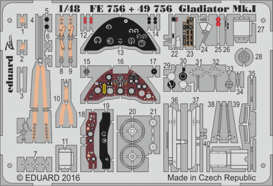 Detailset Gladiator MKI (Merit)  E49-756