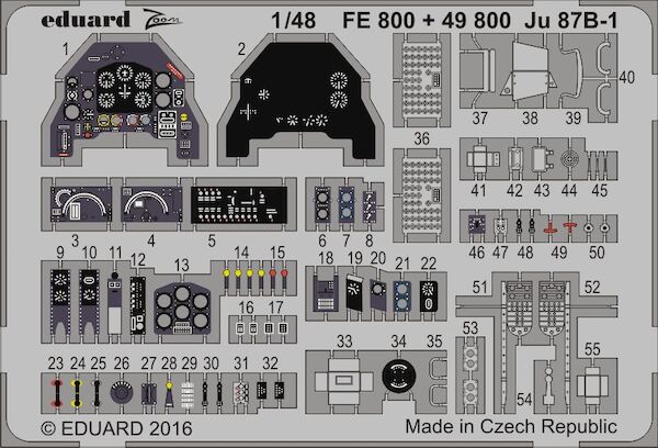 Detailset Junkers Ju87B-1 Stuka (Airfix)  E49-800