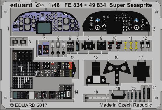 Detailset Super Seasprite (Kitty Hawk)  E49-834