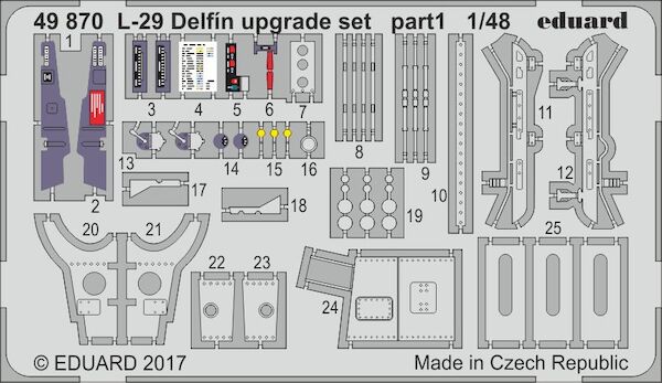 Detailset Aero L29 Delfin upgrade (Eduard)  E49-870