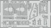 Detailset Harrier T4/T8 interior set (Kinetic)  E49-882