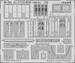 Detailset Suchoi Su17/22UM3K Fitter Interior (Kitty Hawk) E49-888