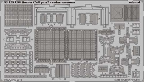 Detailset USS Hornet CV8 Part 2 - Radar  E53-129