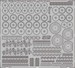 Detailset USS Hornet CV8 Part 5 - AA Quad and 5 inch guns (Merit) E53-132