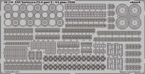 USS CV5 Yorktown part 2 - AA Guns (Merit)  E53-141