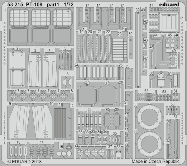 Detailset  PT109 Torpedo boat (Revell)  E53-215