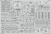 Detailset CV65 USS Enterpise pt 3 Aircraft and flight deck equipment (Tamiya) E53-224
