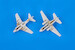Detailset CV65 USS Enterpise pt 3 Aircraft and flight deck equipment (Tamiya) E53-224