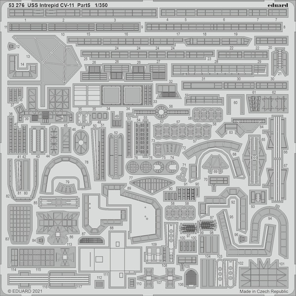Detailset USS Intrepid CV11 Part 5 (Trumpeter) E53-276