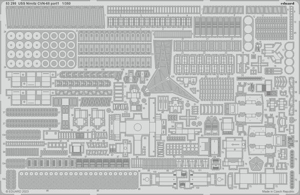 Detailset USS Nimitz CVN68 Part 1 (Trumpeter)  E53-295