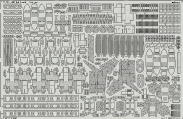 Detailset HMS Ark Royal 1939 Part 1 (I Love Kit)  E53-305