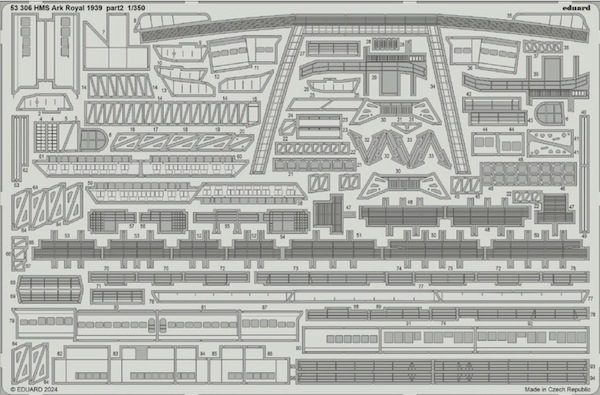 Detailset HMS Ark Royal 1939 Part 2 (I Love Kit) E53-306