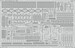 Detailset USS Ranger CV4 Part 1 rescue boats, davits and cranes (Trumpeter) E53-311