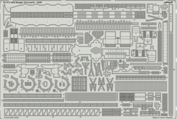 Detailset USS Ranger CV4 Part 3 Details (Trumpeter)  E53-313