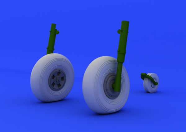 Hawker Typhoon Wheels (Airfix)  e624-001