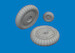 Messerschmitt Bf109G-5/6  wheels (Airfix)  e624008