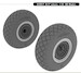 Boeing B17 Wheels (HK Models) 632-017