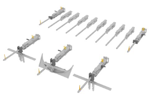 Boeing B17 Guns (HK Models)  e632-026