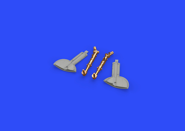 Spitfire MKIX undercarriage legs (bronze) and doors (Revell)  E632109