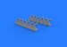 P51D Mustang Exhaust Stacks (Revell) E632118