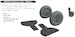 Messerschmitt Bf108 Wheels Spoked (Eduard) E632155