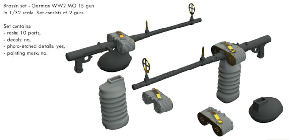 MG15 machine guns (2x)  E632166