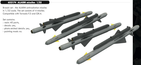Alarm Missiles (4x)  E632174