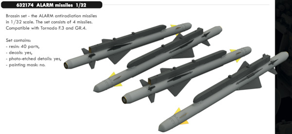 Alarm Missiles (4x) E632174