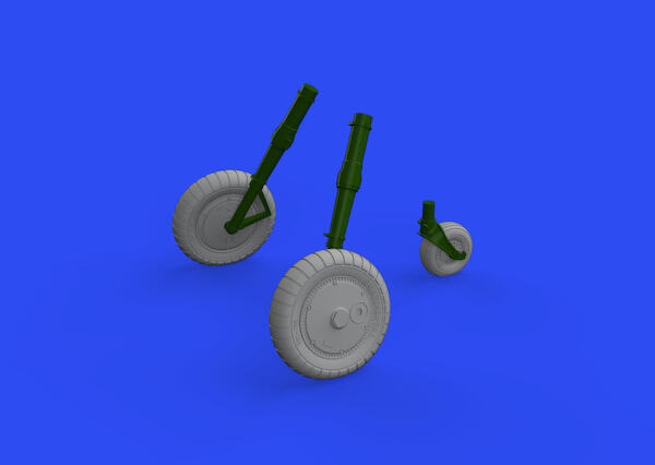 Messerschmitt BF109G-4 Wheels (Revell) E632183