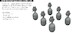 WWII USAAF oxygen tanks A4 (6x) E632199