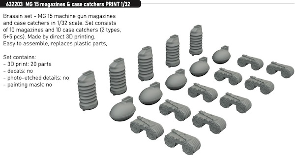 MG15 Magazines & Case catchers  E632203