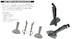 Messerschmitt BF109G Undercarriage Legs (Revell) E632214