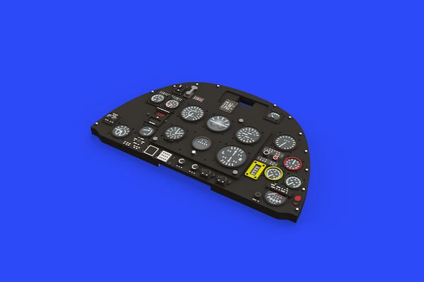 Spitfire MKIX Löök Instrument Panel and seatbelts (Tamiya) E634005