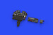Curtiss P40N Warhawk  Löök Instrument Panel and seatbelts (Trumpeter) E634016