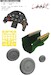 Messerschmitt BF109G-4 Löök + Instrument Panel and seatbelts, exhaust stacks, wheels and TFace Mask (Revell) E634032