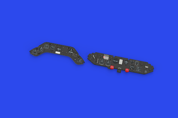 TBD1 Devastator Lk Instrument Panel and seatbelts (Trumpeter)  E634043