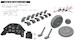 Messerschmitt Bf109G-5 Löök + Instrument Panel and seatbelts, wheels, exhaust stacks, Balance weights (Airfix) E634056