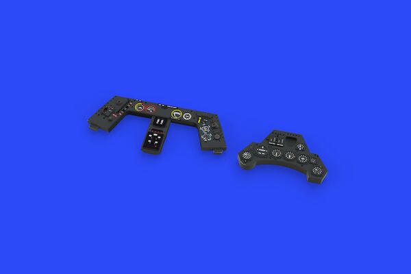 Focke Wulf FW190A-8/R2 Löök Instrument Panel and seatbelts (Eduard) E644005