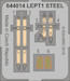 Focke Wulf FW190D-9 Lk Instrument Panel and seatbelts (Eduard)  E644014