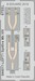 Spitfire MKVIII Lk Instrument Panel and seatbelts (Eduard)  E644017