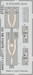 Spitfire MKVIII Löök Instrument Panel and seatbelts (Eduard)  E644017