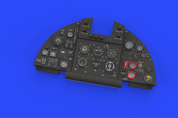 Typhoon MK1b  Lk Instrument Panel and seatbelts (Eduard)  E644020