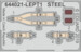 P51D-5 Mustang Löök Instrument Panel and seatbelts (Eduard)  E644021