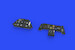 Messerschmitt BF109E Löök Instrument Panel and seatbelts (Eduard) E644024