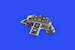 Lockheed F104G Starfighter (Early) Löök Instrument Panel and seatbelts (Kinetic) E644032