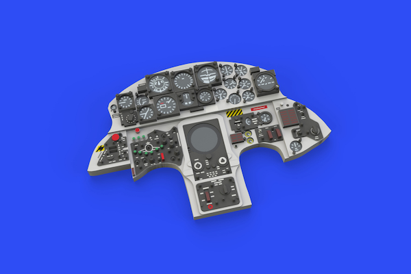 Lockheed F104J Starfighter Löök Instrument Panel and seatbelts (Kinetic) E644035