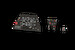 P51D-5 Mustang Löök Instrument Panel and seatbelts (Airfix) E644049