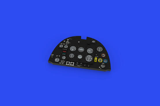 Spitfire MKV Löök Instrument Panel and seatbelts (Eduard)  E644113