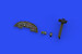 Avro Lancaster B Mk1 Löök Instrument Panel and seatbelts (Hong Kong models) E644118
