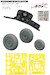 Arado AR234B Löök Instrument Panel and seatbelts (Hasegawa/Hobby 2000) E644131